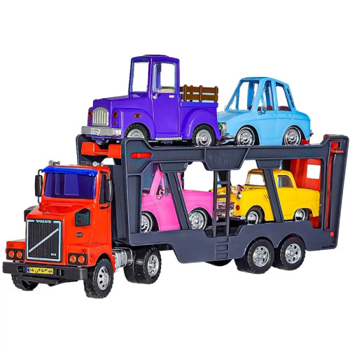 تریلی خودرو بر ولوو قدرتی برند خزلی سایز بزرگ