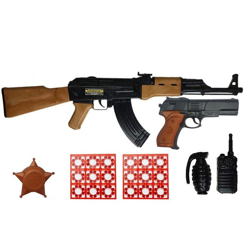 تفنگ بازی گلدن گان مدل naabsell-PA11 مجموعه 11 عددی