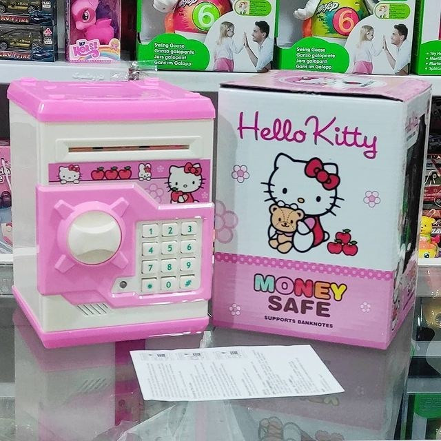 قلک گاوصندوقی طرح هلو کیتی کد 9983