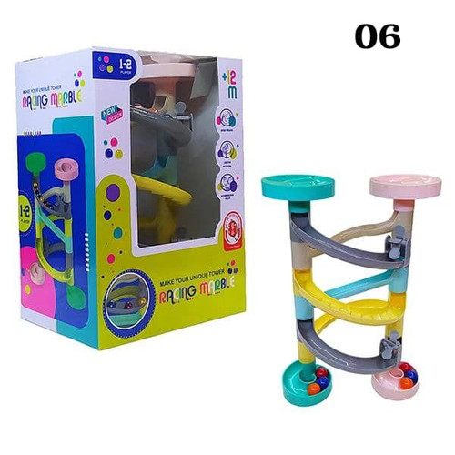 اسباب بازی مدل ماربل ریسینگ طرح جعبه ای