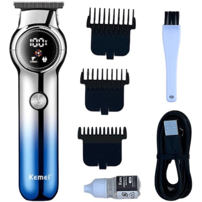 ماشین اصلاح کیمی مدل KM-1852 با تیغه کربن استیل برش مستقیم