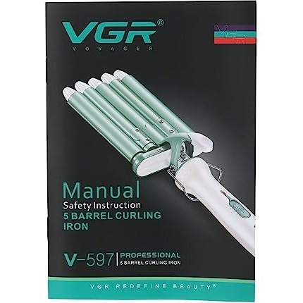 فر کننده مو وی جی آر مدل VGR-597 پنج لول SS/